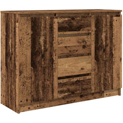 Vidaxl - Buffet avec tiroirs vieux bois 100,5x35x76 cm bois d'ingénierie