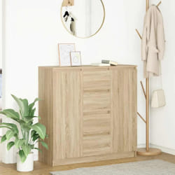 Vidaxl vidaXL Buffet Tiroirs Chêne Sonoma