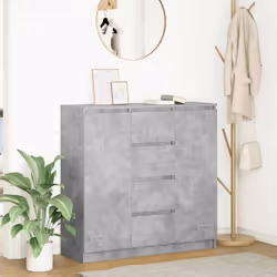 Le buffet offre un grand espace de rangement, aidant à garder votre pièce bien rangée et organisée tout en alliant praticité  ...