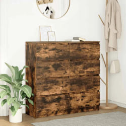 Vidaxl Buffet 100x35x99 cm - Chêne Fumé