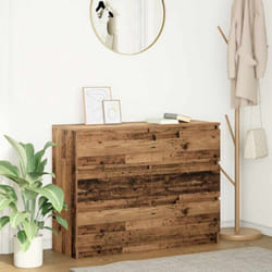 Vidaxl - Buffet vieux bois 100x35x76 cm bois d'ingénierie