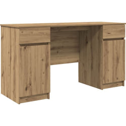 Vidaxl - Bureau Artisan Chêne 140x49x76 cm Bois d'ingénierie