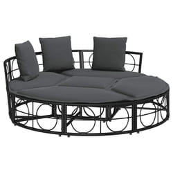 VidaXL 4108236 lit d’extérieur Gris
