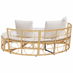 VidaXL 4108237 lit d'extérieur Crème - Vue supplémentaire 8