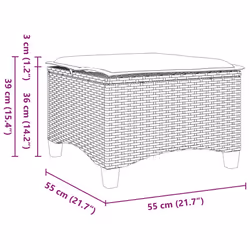 VidaXL 4108249 pouf - Vue supplémentaire 8