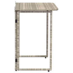 VidaXL 4108258 table de jardin Gris - Vue supplémentaire 5