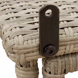 VidaXL 4108258 table de jardin Gris - Vue supplémentaire 8