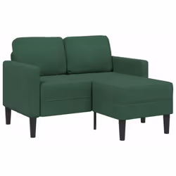 Ce canapé 2 places en L avec méridienne allie style et confort et sera un ajout intemporel à votre intérieur ! Matériau natur ...