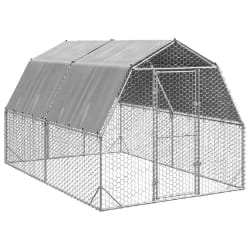 vidaXL Poulailler avec toit 2.5x4x2.25 m