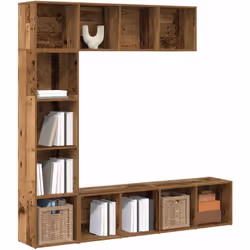 Avec un design élégant et classique, ces bibliothèques ajouteront une touche décorative et pratique à votre décoration. Matér ...