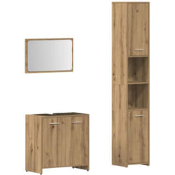 Vidaxl - Ensemble de meubles salle de bain 3 pcs bois d'ingénierie