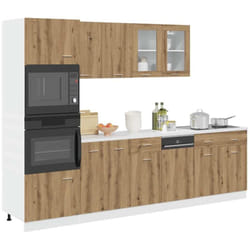 Vidaxl - Ensemble d armoires de cuisine 7 pcs chêne artisanal