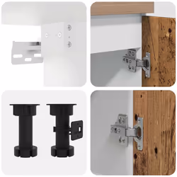 VidaXL 3328573 Armoire de rangement de salle à manger et de cuisine - Vue supplémentaire 6