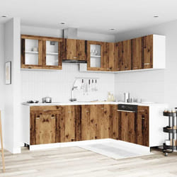 Vidaxl - Ensemble d'armoires de cuisine 11 pcs vieux bois