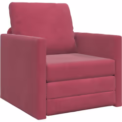 Ce fauteuil a une belle couleur rouge vin et style moderne, c'est le top pour n'importe quel salon ou coin lecture. Ses bords ...