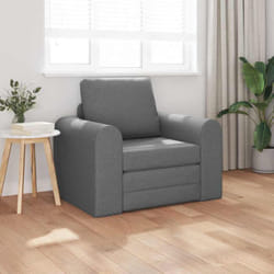 Canapé-lit Gris Foncé 98 X 71 X 83 Cm Tissu Vidaxl
