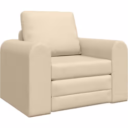 Ce fauteuil a un look stylé avec son tissu crème moderne, parfait dans n'importe quel intérieur, que ce soit le salon ou la c ...