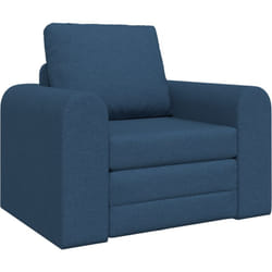 Vidaxl - Canapé Lit 2-en-1 Bleu 98x71x83 cm Tissu