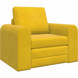 Ce sofa-lit au sol jaune est ultra confortable et super polyvalent, parfait pour les petits espaces. Avec son look moderne et ...