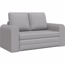Voici le vidaXL Canapé Lit 2-en-1 dans un super Gris Nuage, parfait pour donner du style et de la praticité à votre salon. Ce ...