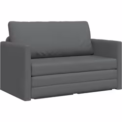 Le Canapé Lit Sol 2-en-1 de vidaXL en Gris Anthracite est une solution géniale qui allie confort et fonctionnalité. Son style ...