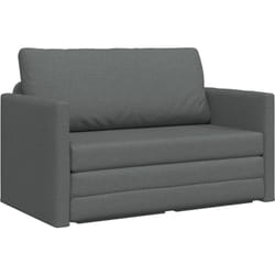 Vidaxl - Canapé Lit Sol 2-en-1 Gris Anthracite 124x71x78 cm Tissu
