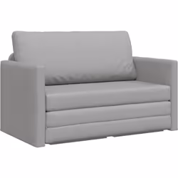 Le canapé loveseat gris nuage de vidaXL allie style et fonctionnalité pour tout espace de vie. Son design simple attire l'att ...
