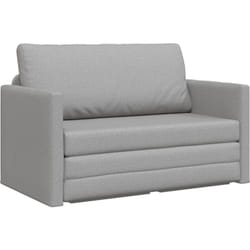 Canapé Lit Sol 2-en-1 Gris Nuage 124x71x78 cm Tissu vidaXL