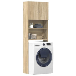 Vidaxl - Meuble de machine à laver chêne sonoma bois d ingénierie