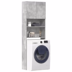 Avec ce meuble pour lave-linge, vous pouvez créer et utiliser de manière optimale un espace de rangement supplémentaire dans ...