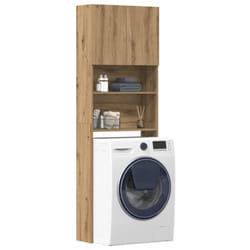 Vidaxl - Meuble de machine à laver chêne artisanal bois d ingénierie