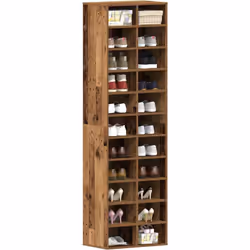 Gardez vos chaussures loin de l'encombrement et créez un environnement bien rangé avec cette élégante armoire à chaussures !  ...