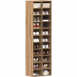 Gardez vos chaussures loin de l'encombrement et créez un environnement bien rangé avec cette élégante armoire à chaussures !  ...