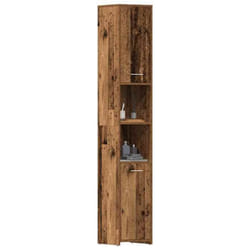 vidaXL Armoire salle de bain vieux bois 30x30x1835 cm bois ingénierie 859393