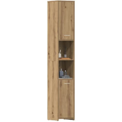 Armoire de salle de bain chêne artisanal 30x30x183,5 cm - Vidaxl