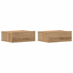 VidaXL 861122, Chêne, Bois, 400 mm, 320 mm, 150 mm, 2 pièce(s)