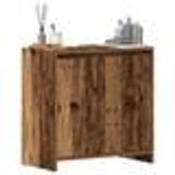 vidaXL Armoire lavabo de salle de bain vieux bois 60x33x60 cm 861145