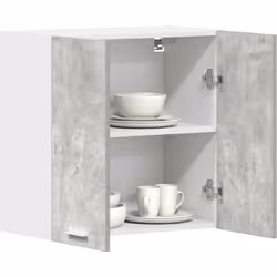 Cette armoire murale de cuisine optimise l'espace de votre cuisine et offre un vaste espace de rangement pour vos effets pers ...