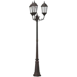 Lumière de jardin Bronze 235 cm Aluminium Vidaxl