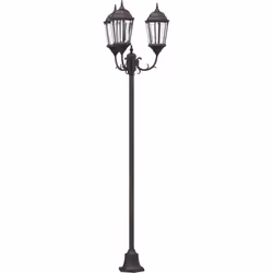 Cette lumière de chemin est un must pour un espace extérieur, éclairant les jardins, allées ou entrées. Avec sa couleur bronz ...