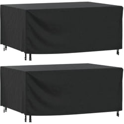 vidaXL Housses de salon de jardin 2 pcs 172x113x73 cm imperméable 420D