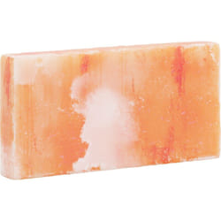 Pierre de sel 10 pcs 20x10x2,5 cm 11,5 kg Rose vidaXL