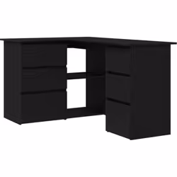 Ce bureau d'angle est un mix parfait de praticité et de style, fait pour s'intégrer sans souci dans ton bureau ou ta salle d' ...