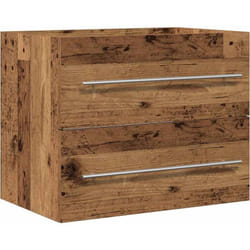 Vidaxl - Meuble de salle de bain vieux bois 60x38,5x48 cm