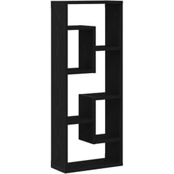 Vidaxl - tagère murale en chêne noir 36 x 16 x 90 cm, bois d'ingénierie