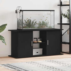 Vidaxl - Support d'aquarium chêne noir 121x41x58 cm bois d'ingénierie