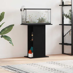 Support pour aquarium chêne noir 60,5x36x72,5 cm - Vidaxl