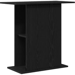 Vidaxl - Support d'aquarium en chêne noir 75 x 36 x 72,5 cm Bois d'ingénierie