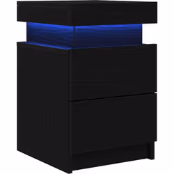 Ce meuble de chevet combine design moderne et fonctionnalités pratiques, ce qui en fait un super choix pour n'importe quelle ...