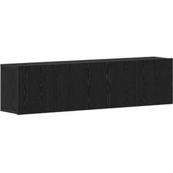 Vidaxl - Meubles tv 2 pièces Chêne noir 160 x 30 x 41 cm Bois d'ingénierie